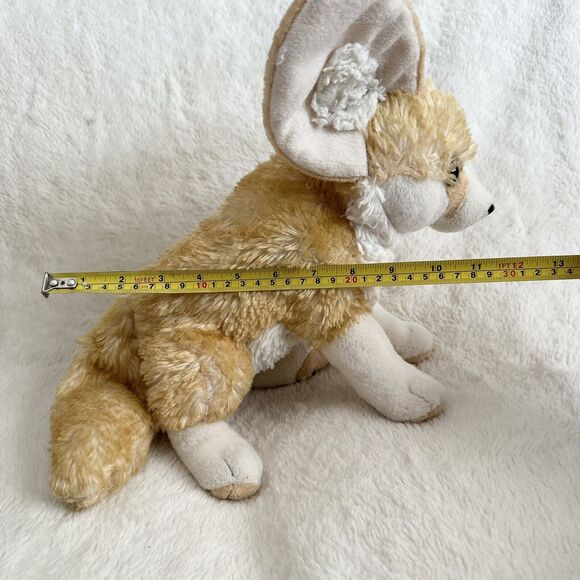 Wild Republic Fennec Fox Realistic Plush Stuffed Animal Toy 12" Sahara Desert - Picture 5 of 5